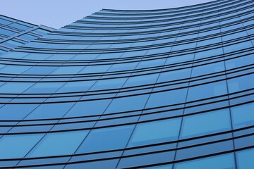 Low angle view of office building