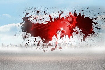 Splash showing cogs and wheels