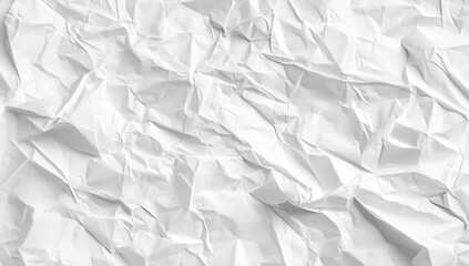 Crinkled white paper texture (1)