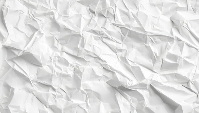 Crinkled white paper texture (1)