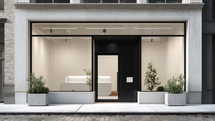 Modern storefront facade (1)