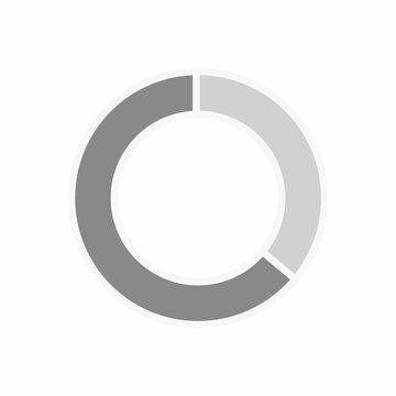 Naklejki Vector image of donut chart