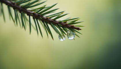 branch of a fir tree
