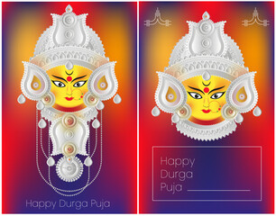 happy durga puja illustration,durga puja poster and banner poster