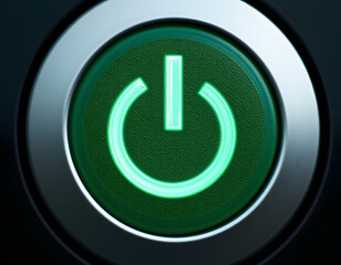 green power button