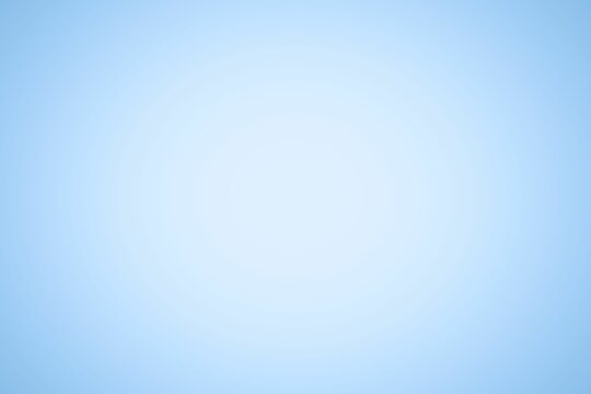 Light blue gradient is filling center of frame in flat design style with smooth color transition