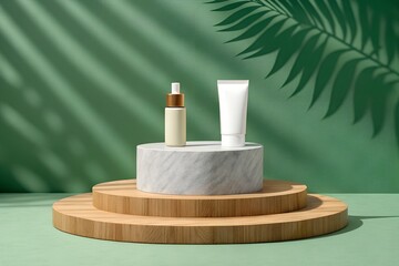 Festive Christmas tree and glowing candles on a wooden background, evoking warmth and holiday celebration