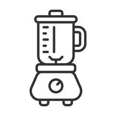 Blender Icon Outline Style. Vector Illustration Design
