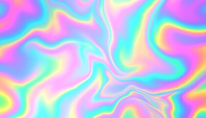 Obraz premium Seamless colorful wave patterns create an abstract backdrop of light, texture, and swirling silk