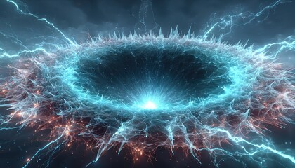 Abstract energy vortex