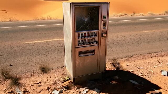 Desert vending machine
