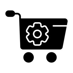 Procurement Modern Solid Style Icon