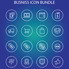 Flat social media and web icons set for internet and mobile use