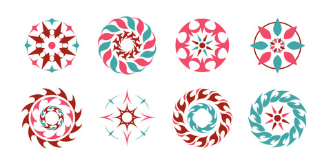 Collection of ring shape pattern