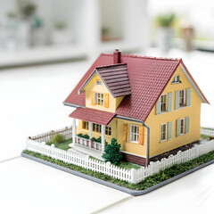 house on the roof of the house