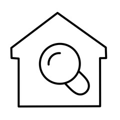 related housing vector icon