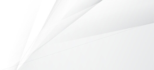 Abstract white geometric background.