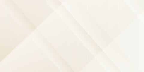 Abstract golden background with white and beige luxury glitter shapes. Golden lines luxury on cream color background. Gold elegant realistic paper cut style.