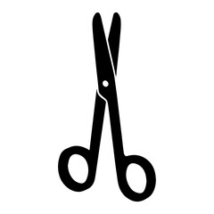 Surgical scissors illustration vector image for cutting tool design element and graphic resource for projects