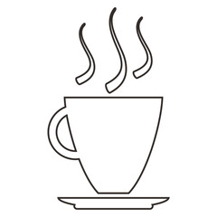 cup of coffee icon line_2
