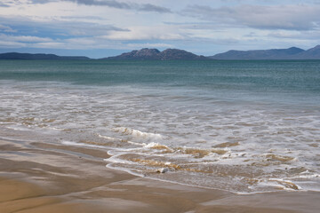 View of Freycinet from across the bay - Swansea, Tasmania, Australia
