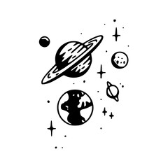 minimalist space exploration set © Zen20