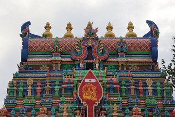 temple of heaven, Murugan Temple, hindu temple, Renabali Murugan Temple Ramanathapuram, rameshwaram, madurai, tamilnadu, india, asia 