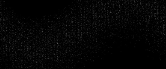 CCTV noise filter effect on black screen - white static interference pattern with grainy digital distortion, surveillance monitor signal loss display. Security camera transmission error for video bg.