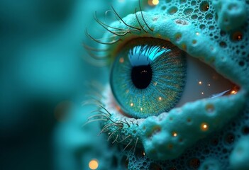 Eye Close up Art Scene