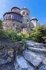 old castle in the mountains