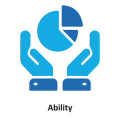 Ability Vector Icon which can easily modify or edit