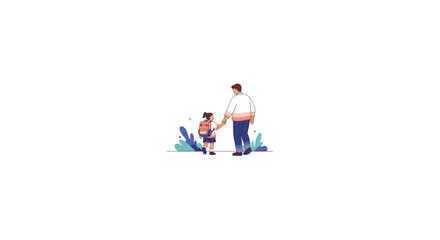 Fototapeta premium Animated sequence demonstrating a woman walking in casual clothing through different cycles