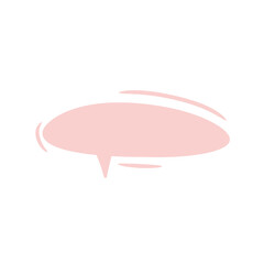 Vector illustration of speech bubble icons for communication and chat