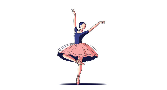 The delicate dance of a pixelated ballerina and her art