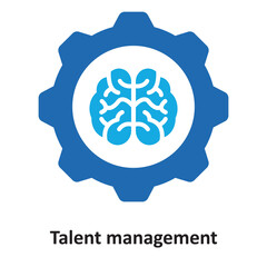 Talent management Vector Icon which can easily modify or edit