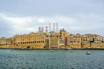 Fototapeta premium マルタ島バレッタの風景