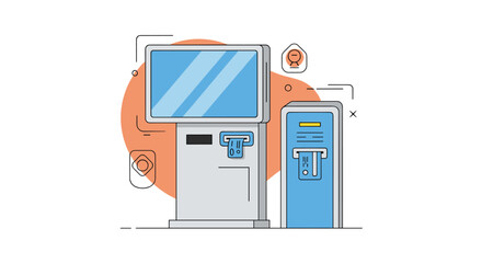 Efficient payment terminal and automated teller machine solution for customers