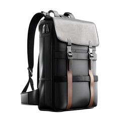 Stylish Black Leather Backpack: Modern Design & Premium Craftsmanship