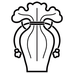 家紋です。陰瓶子と言います。