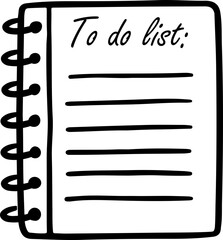 To do list
