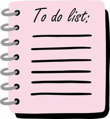 To do list