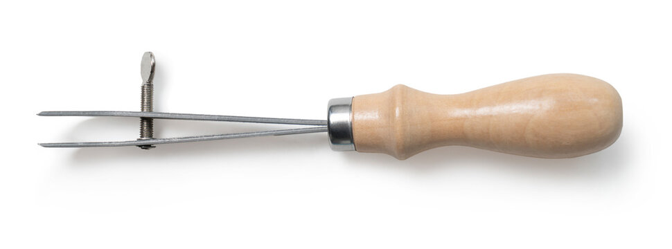 marker for hand work with leather on white background - Powered by Adobe