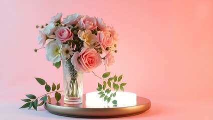 vase with flowers