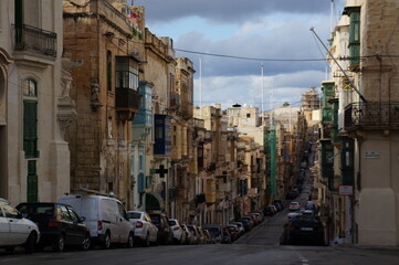 Fototapeta premium マルタ島バレッタの風景