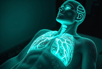 Perspective human body art image