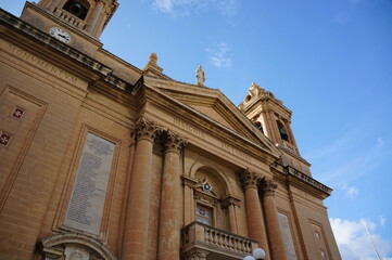 マルタ島バレッタの風景