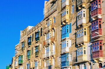 Fototapeta premium マルタ島バレッタの風景