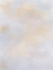 Subtle Muted Pastel Abstract Hand Painted Background In Watercolor Paper Style