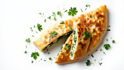 sandwich with salmon and cheese