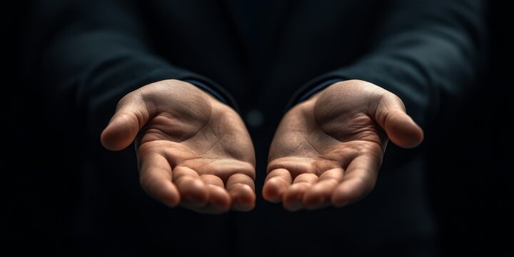 Open Hands Offering Help